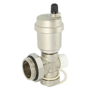 Uni-Fitt Дренажная группа НР 1" с автомат. воздухоотводчиком, для коллекторных групп (Италия)