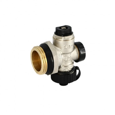 Uni-Fitt Дренажная группа НР 1" с ручным воздухоотводчиком